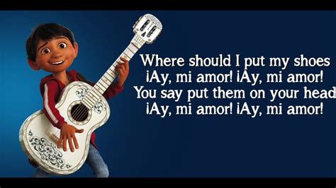 Un Poco Loco Lyrics [Verse 1: Miguel] What color is the sky? Ay, mi amor, ay, mi amor You tell me that it's red, ay, mi amor, ay, mi amor Where should I put my …